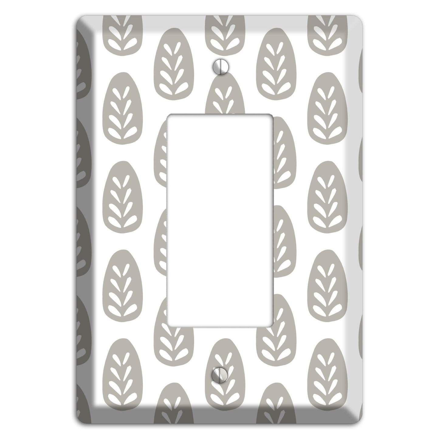 Simple Scandanavian Style U Rocker Wallplate