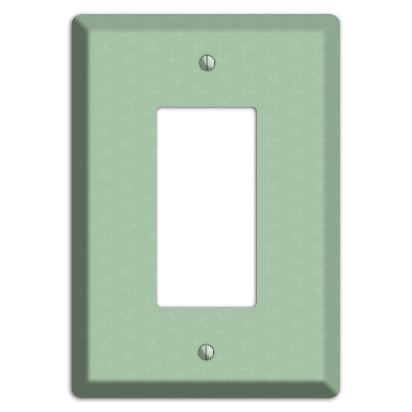 Sage Tiny Cartouche Rocker Wallplate