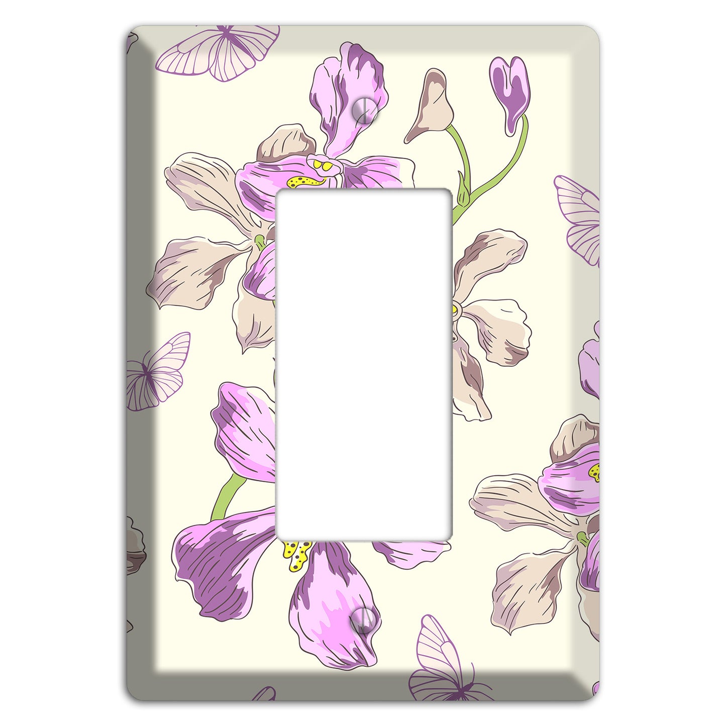 Orchid Rocker Wallplate