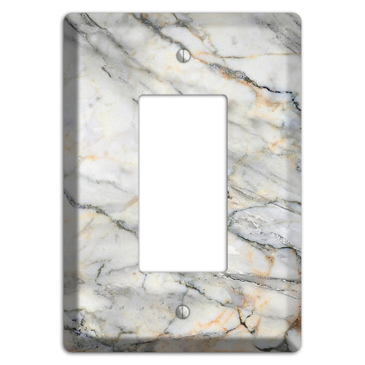 Roman Coffee Marble Rocker Wallplate