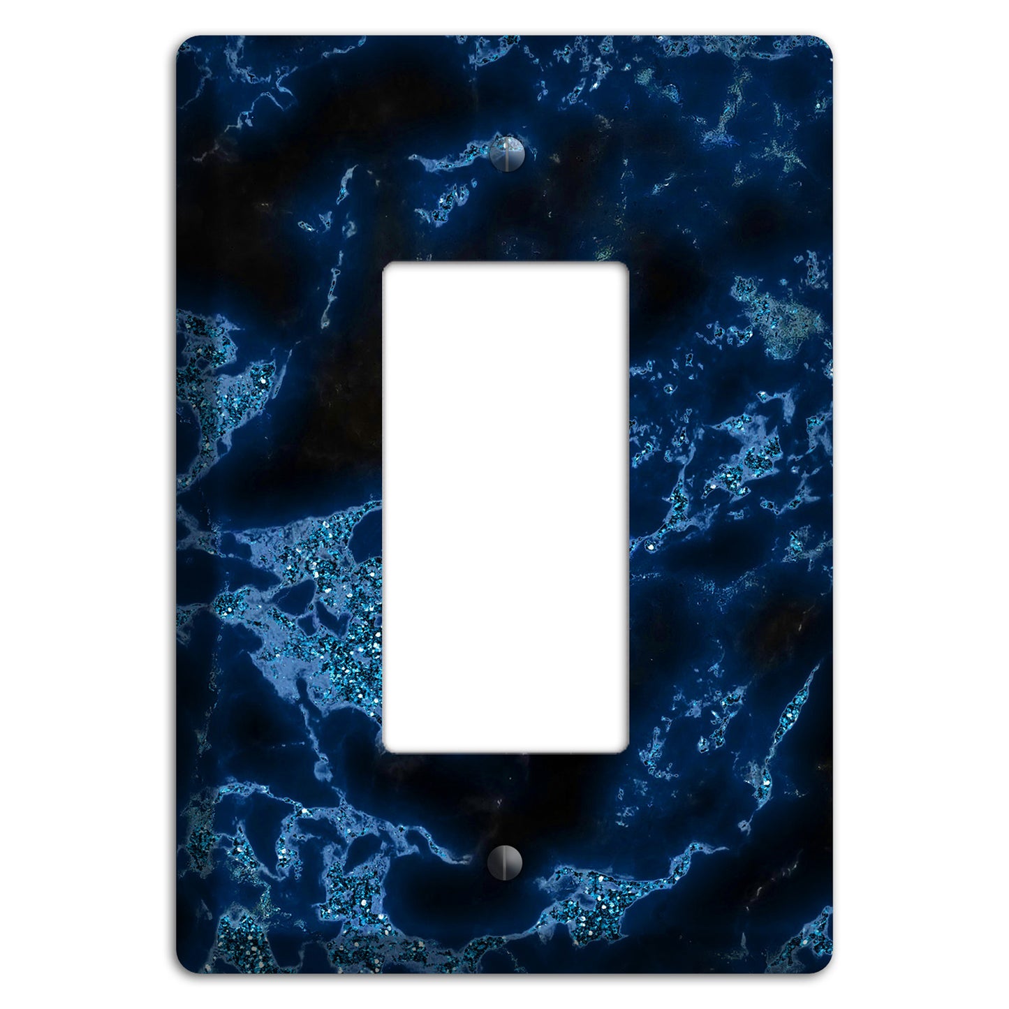 Midnight Marble Rocker Wallplate