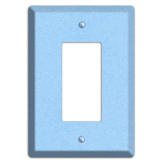 Light Sky Blue Kraft Rocker Wallplate