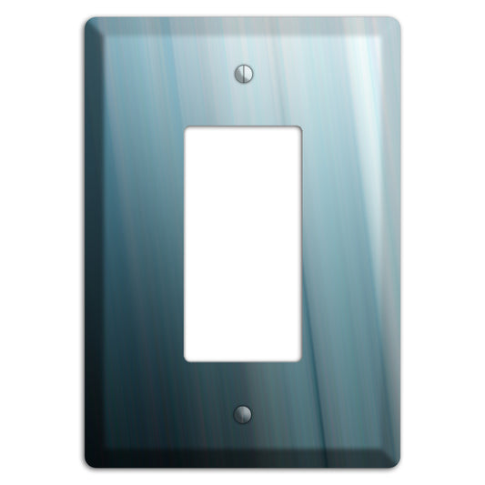 Dusty Blue Ray of Light Rocker Wallplate