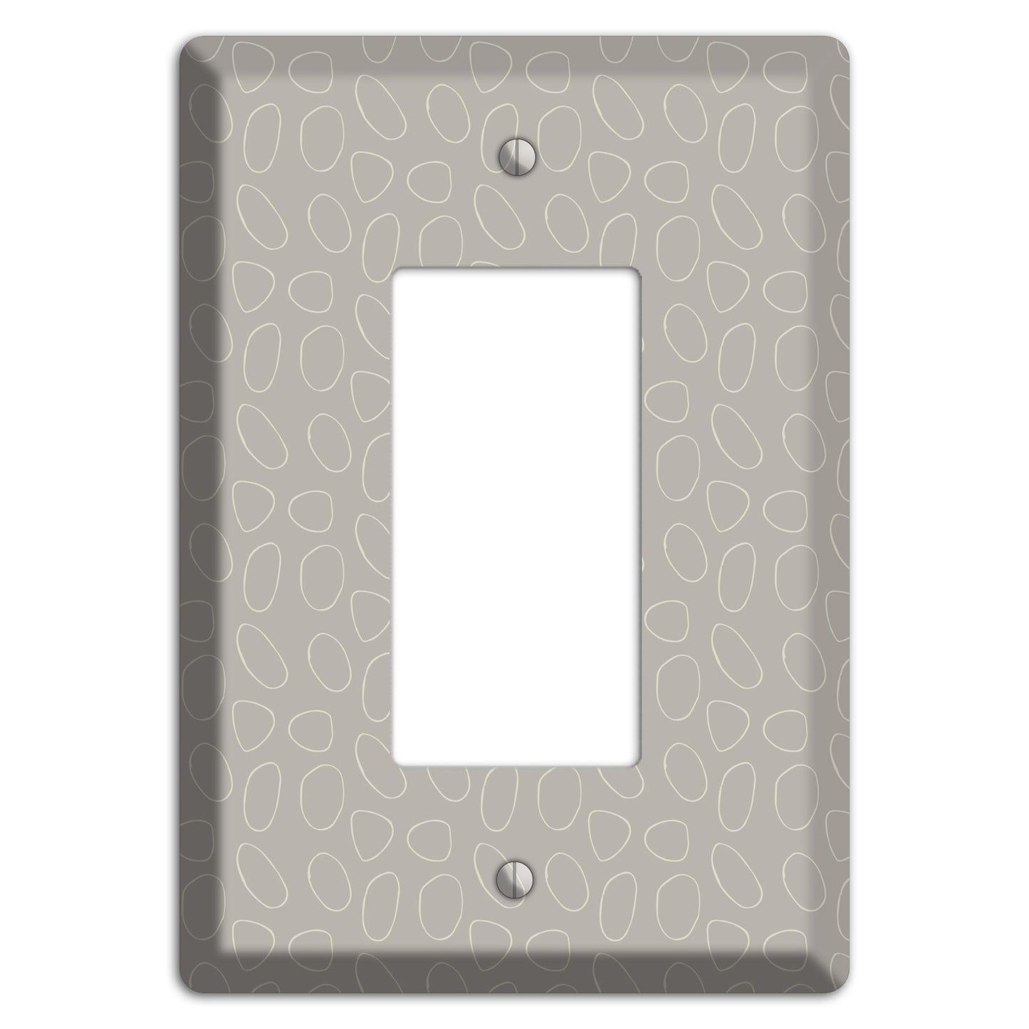 Simple Scandanavian Style E Rocker Wallplate