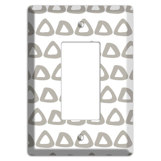 Simple Scandanavian Style H Rocker Wallplate