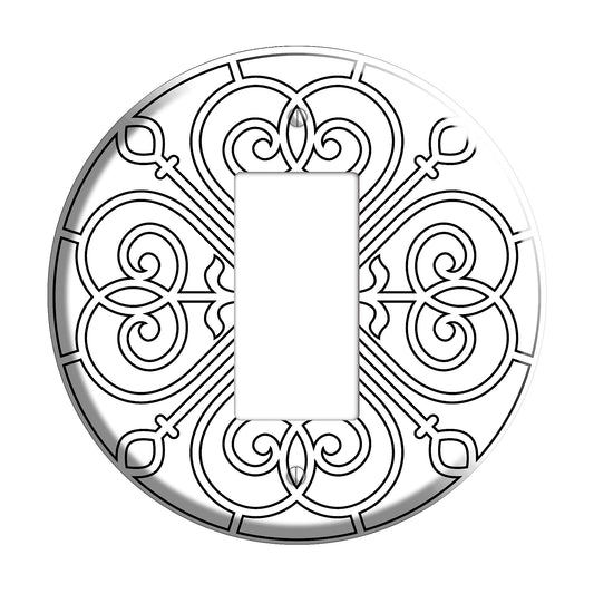 Iron Mandala C Rocker Wallplate