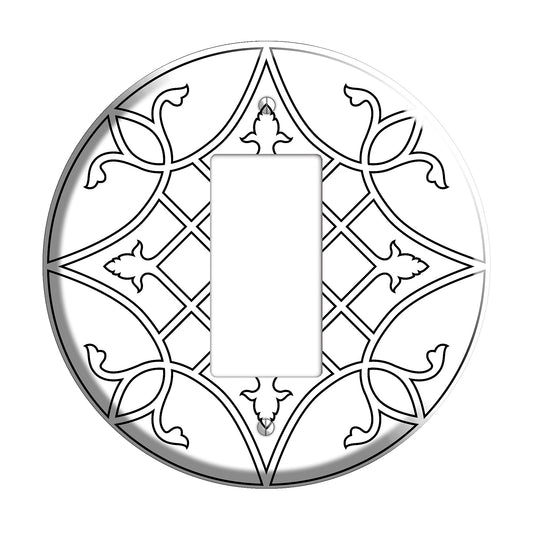 Iron Mandala B Rocker Wallplate