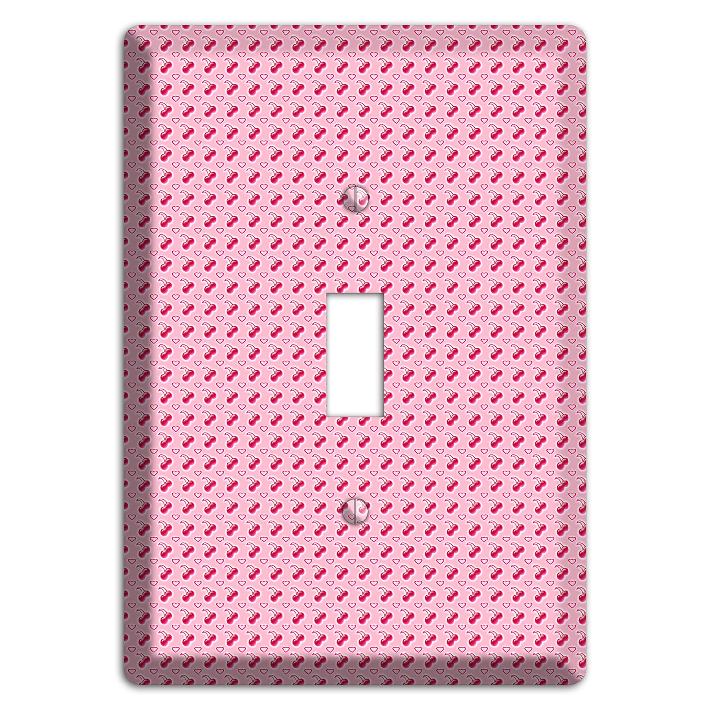 Pink with Cherries Cover Plates