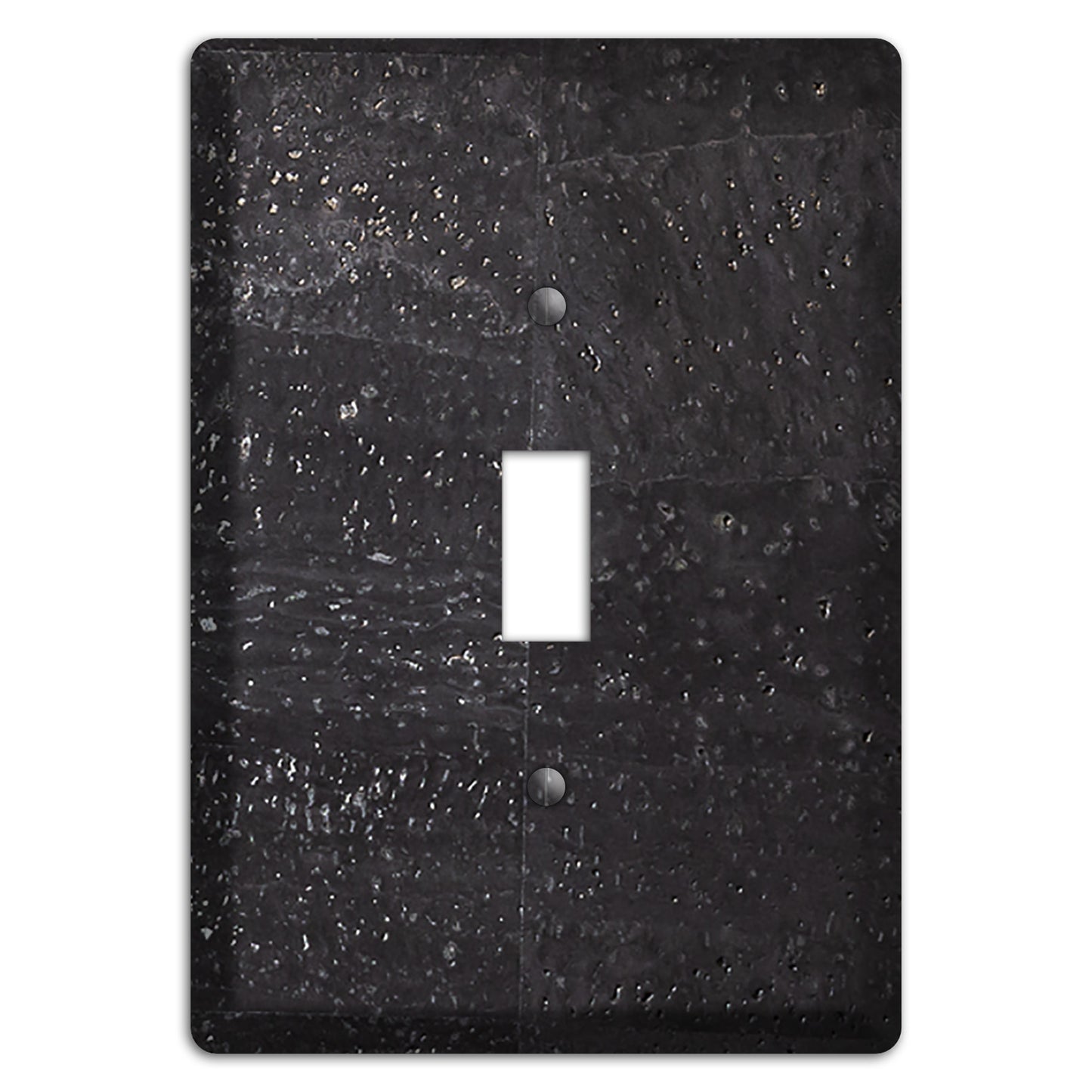 Black Cork Cover Plates