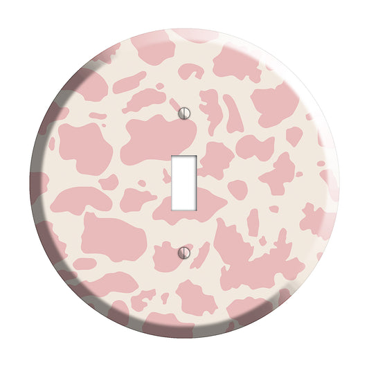 Pink Cow Cover Plates