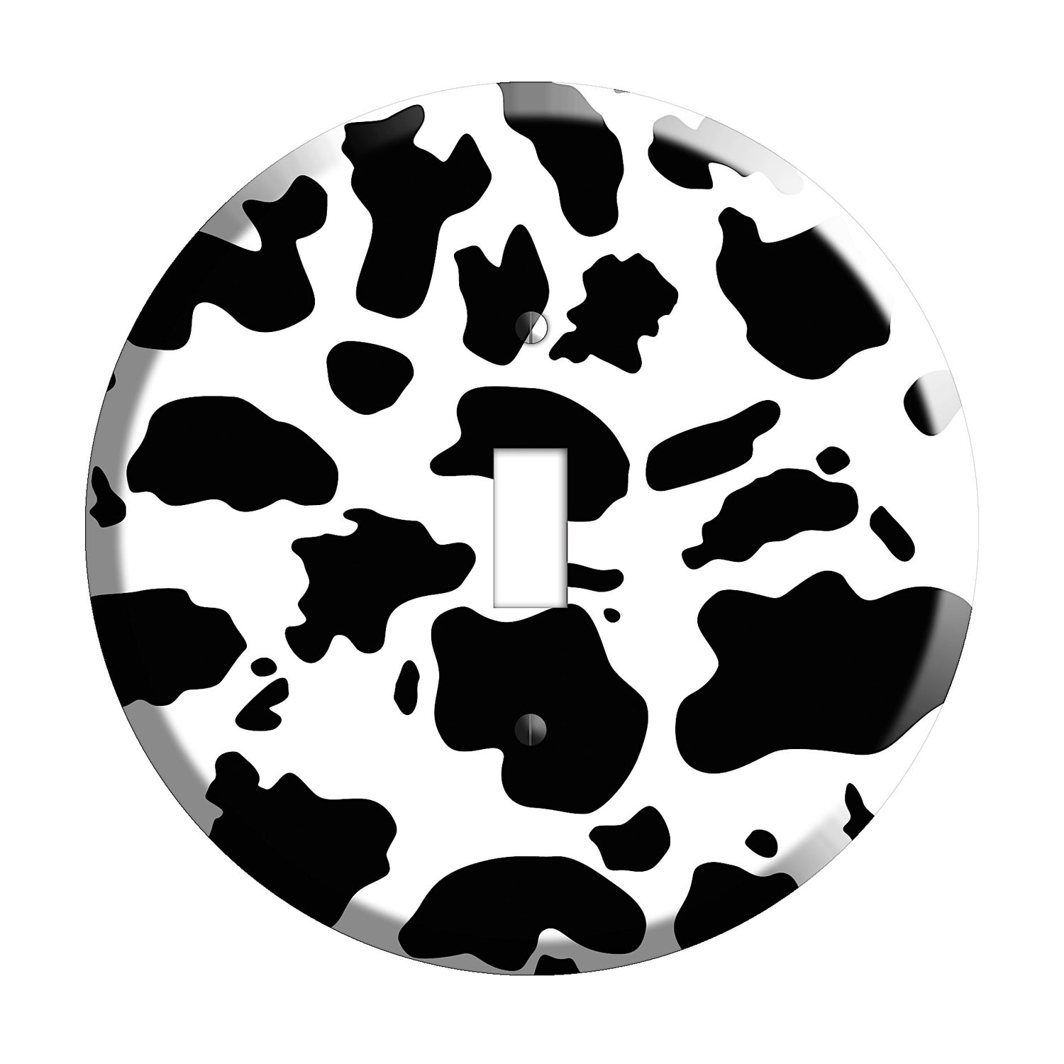 Black Cow Cover Plates