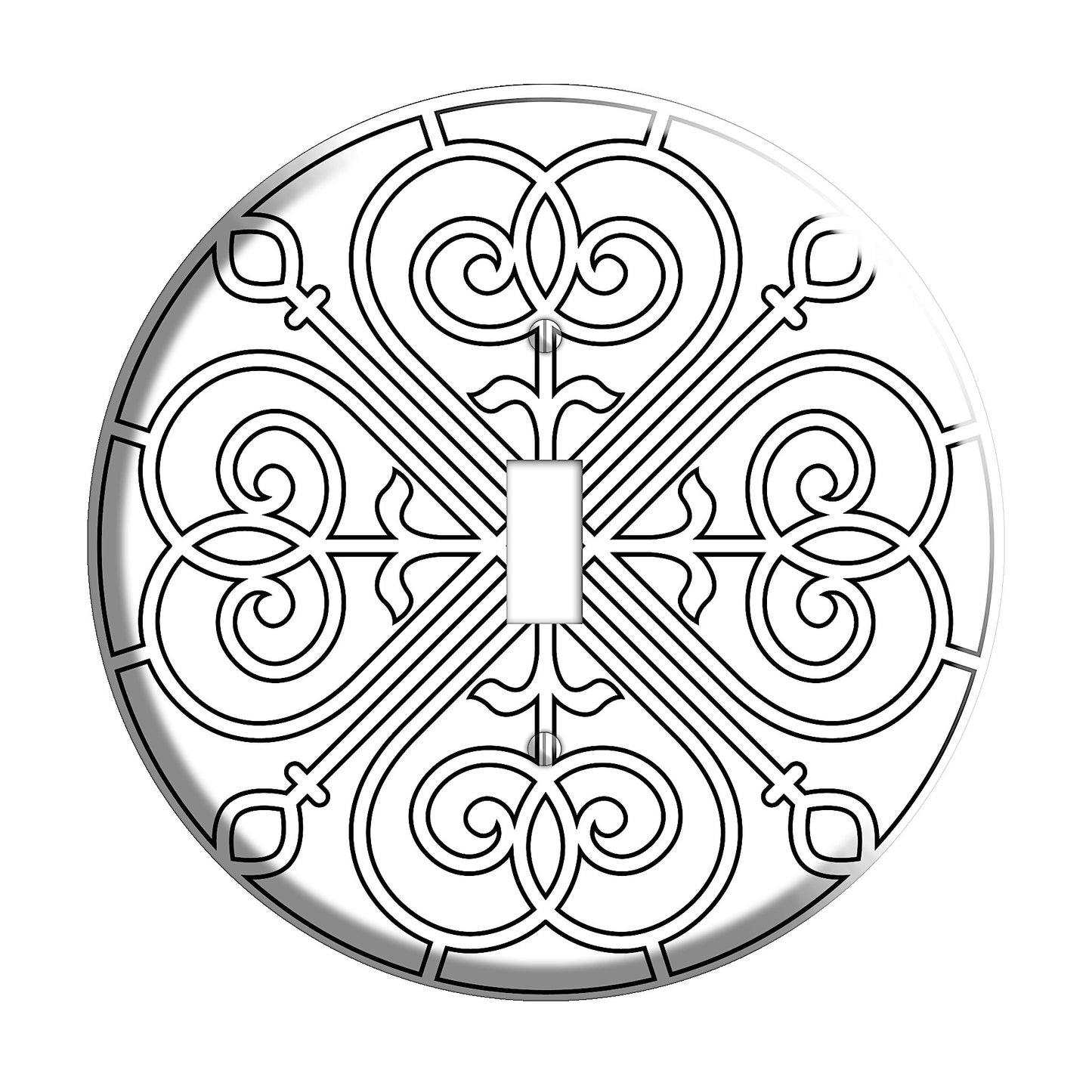 Iron Mandala C Cover Plates