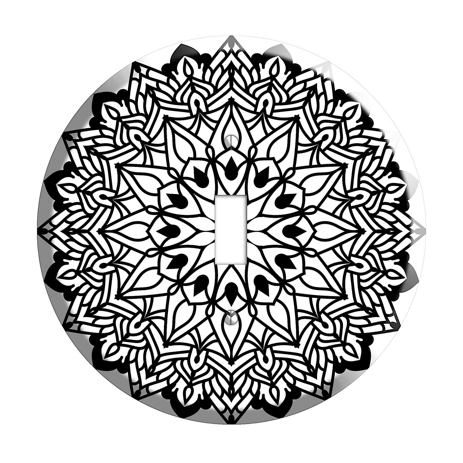 Bold Mandala Cover Plates