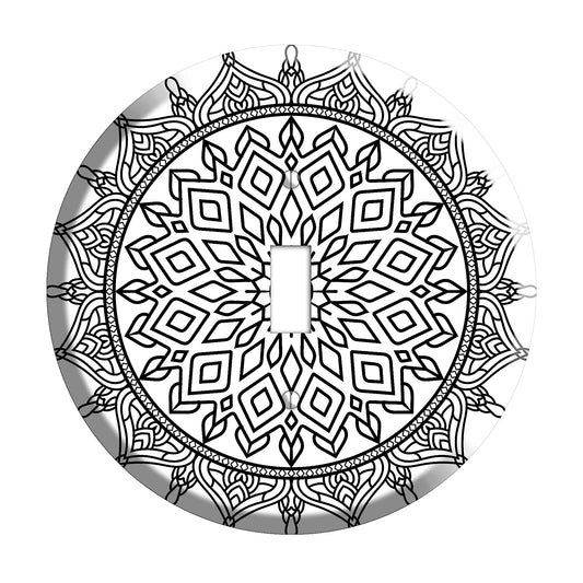 Sun Mandala Cover Plates