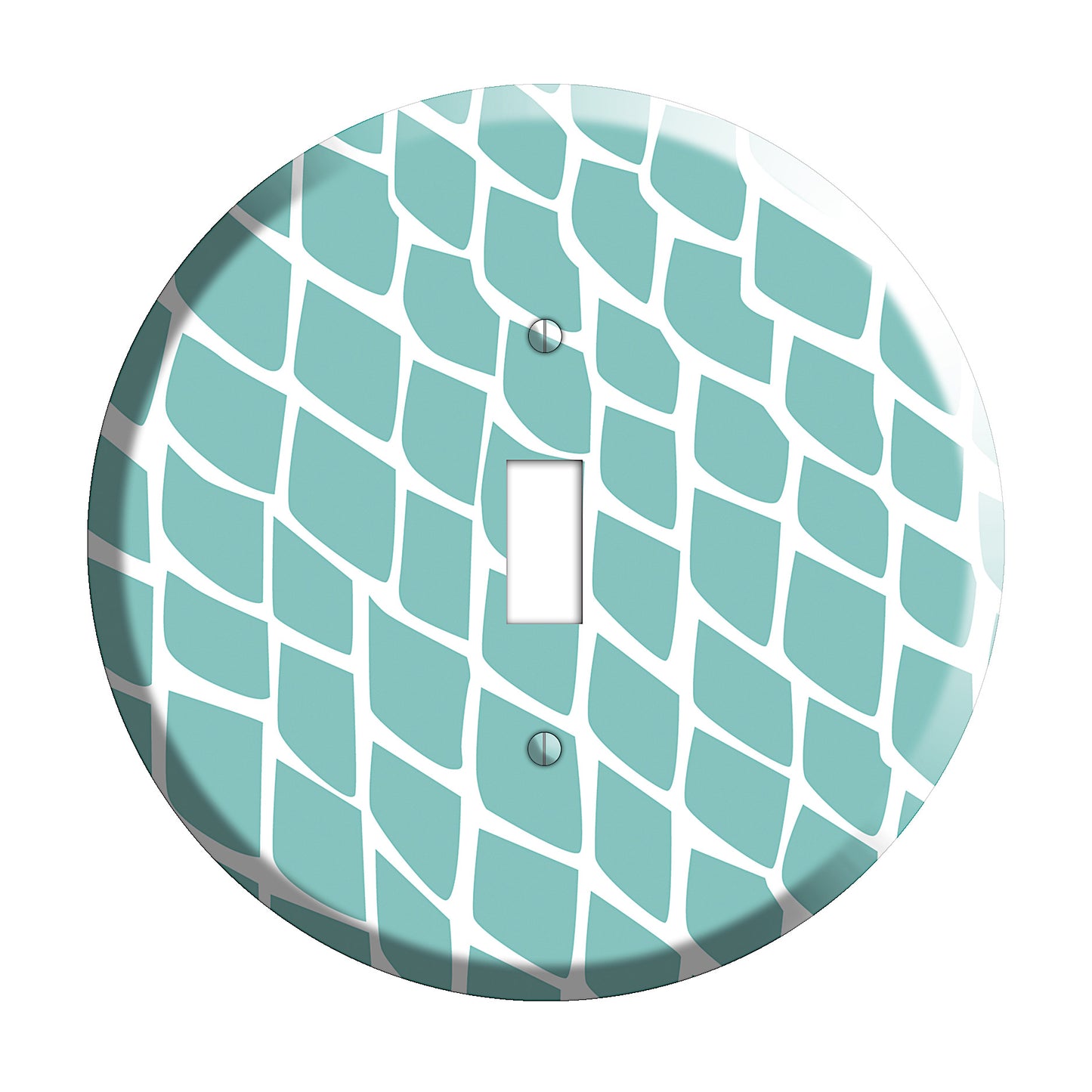 Teal Fish Cover Plates