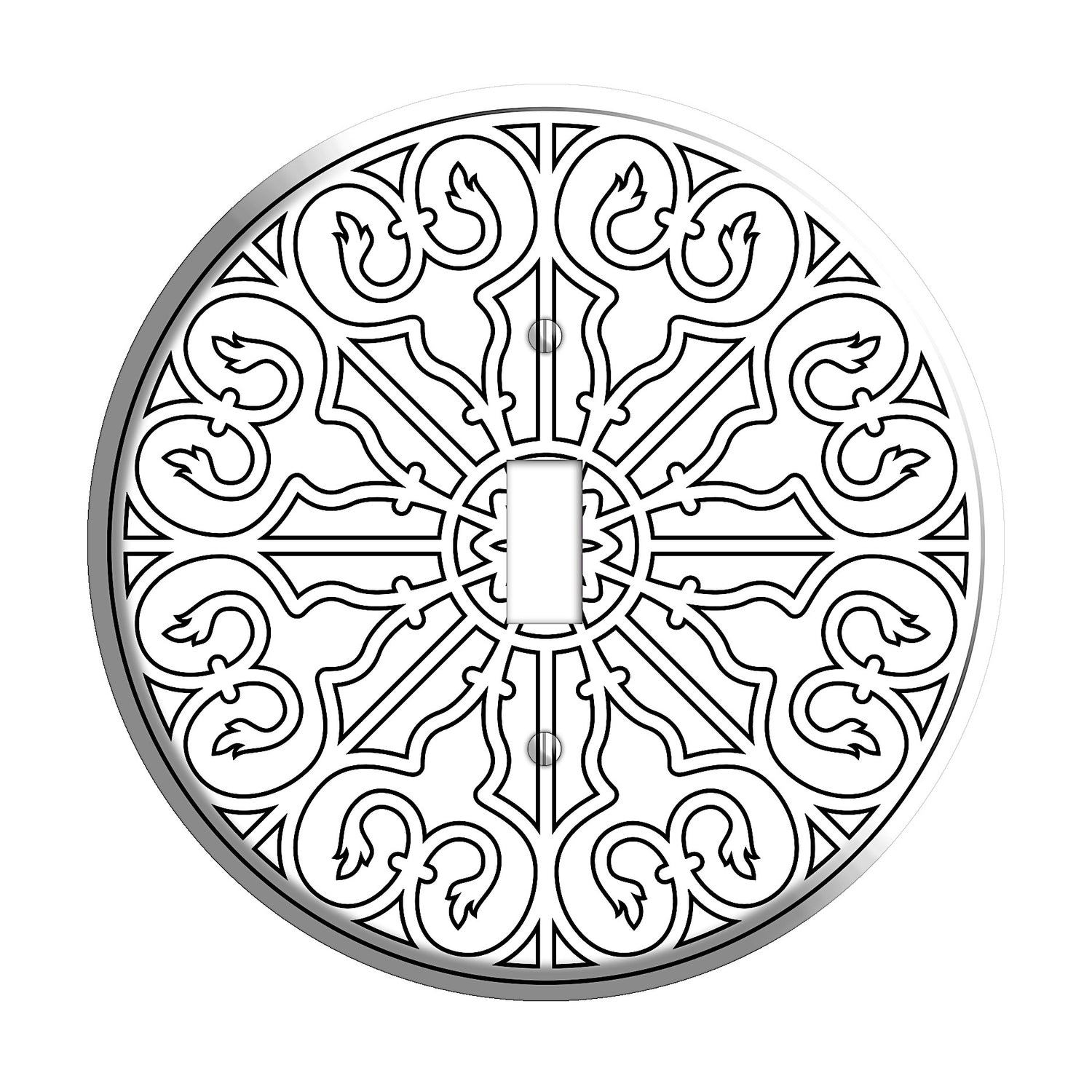 Iron Mandala A Cover Plates