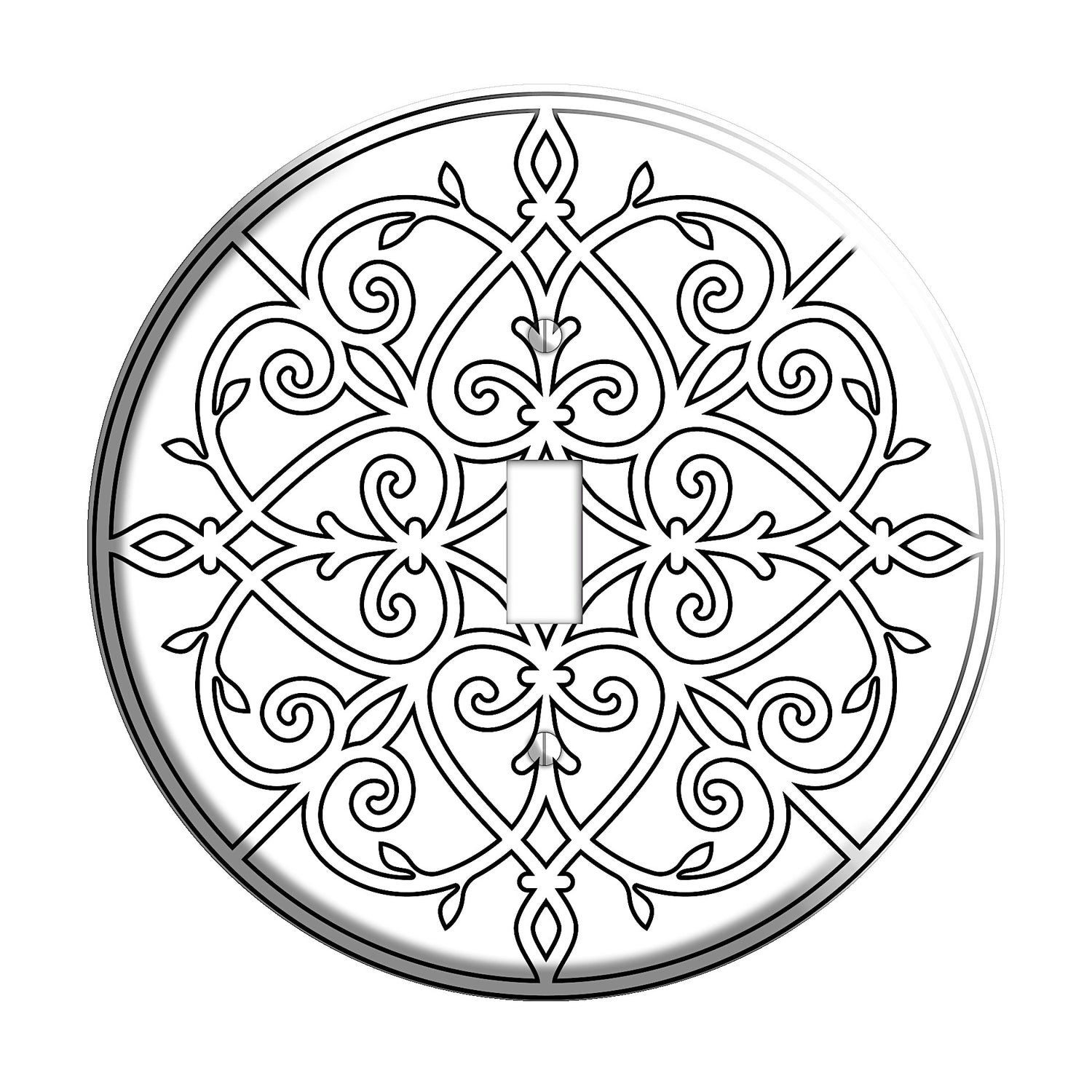 Iron Mandala F Cover Plates