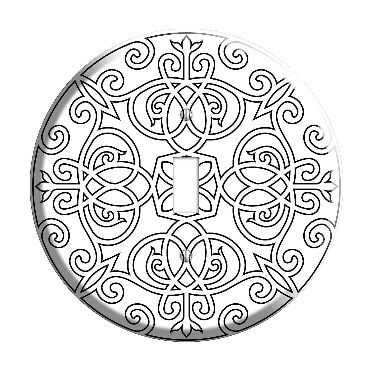 Iron Mandala E Cover Plates