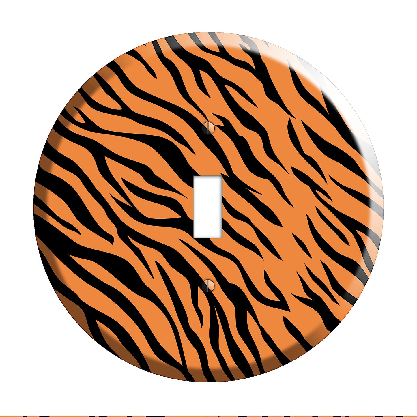 Orange Tiger Cover Plates