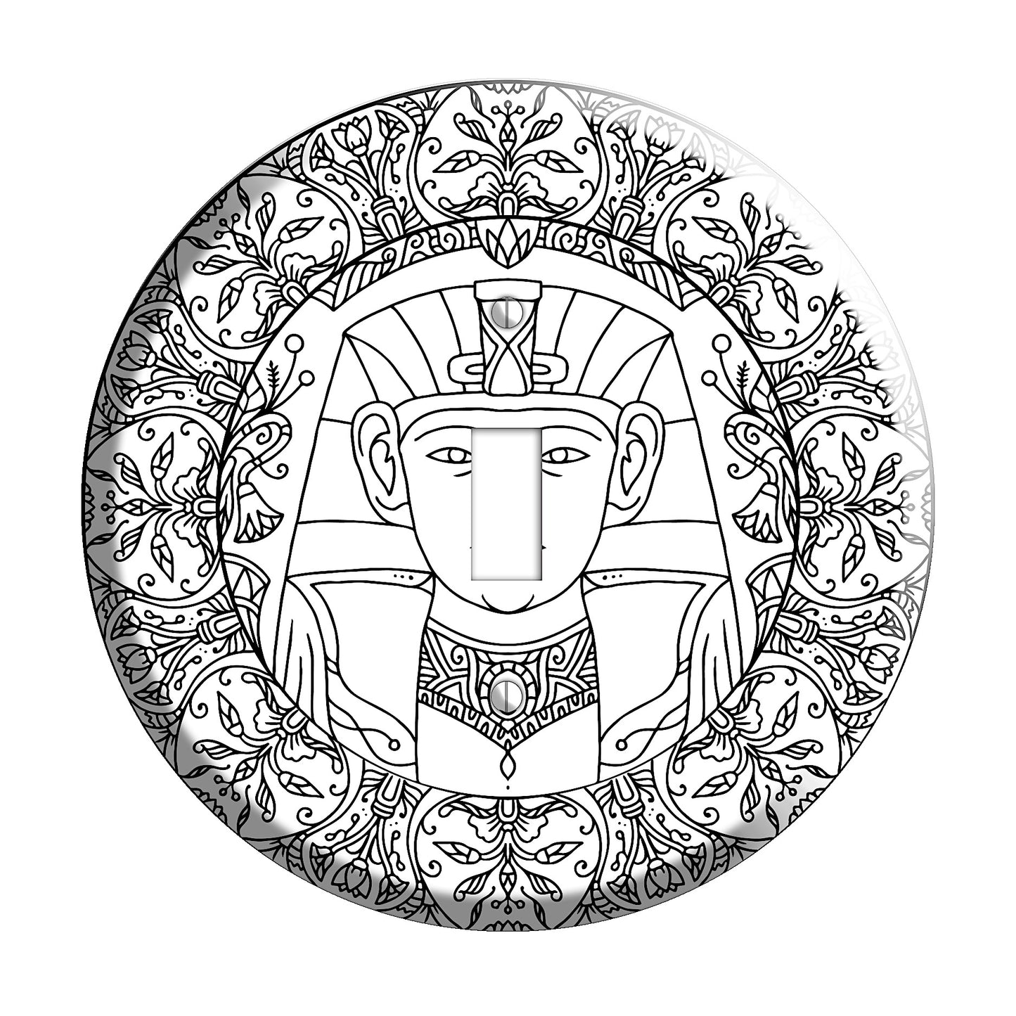 Pharoah Mandala Cover Plates