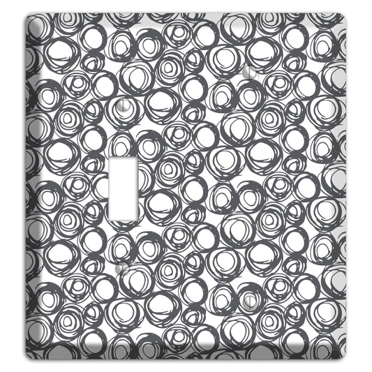 Abstract 24 Toggle / Blank Wallplate