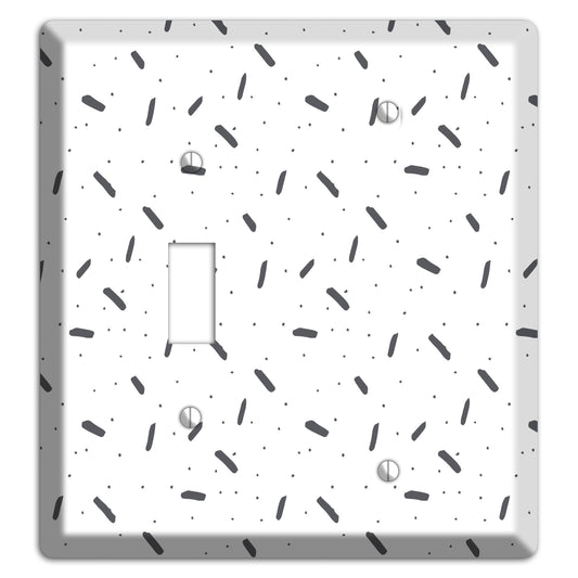 Abstract 13 Toggle / Blank Wallplate