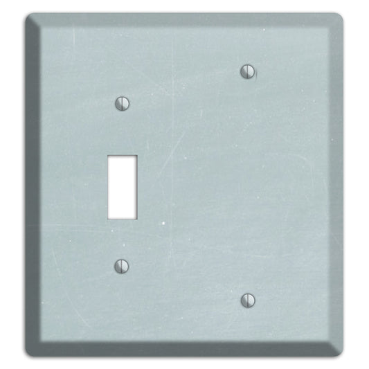 Chalk Light Blue Toggle / Blank Wallplate