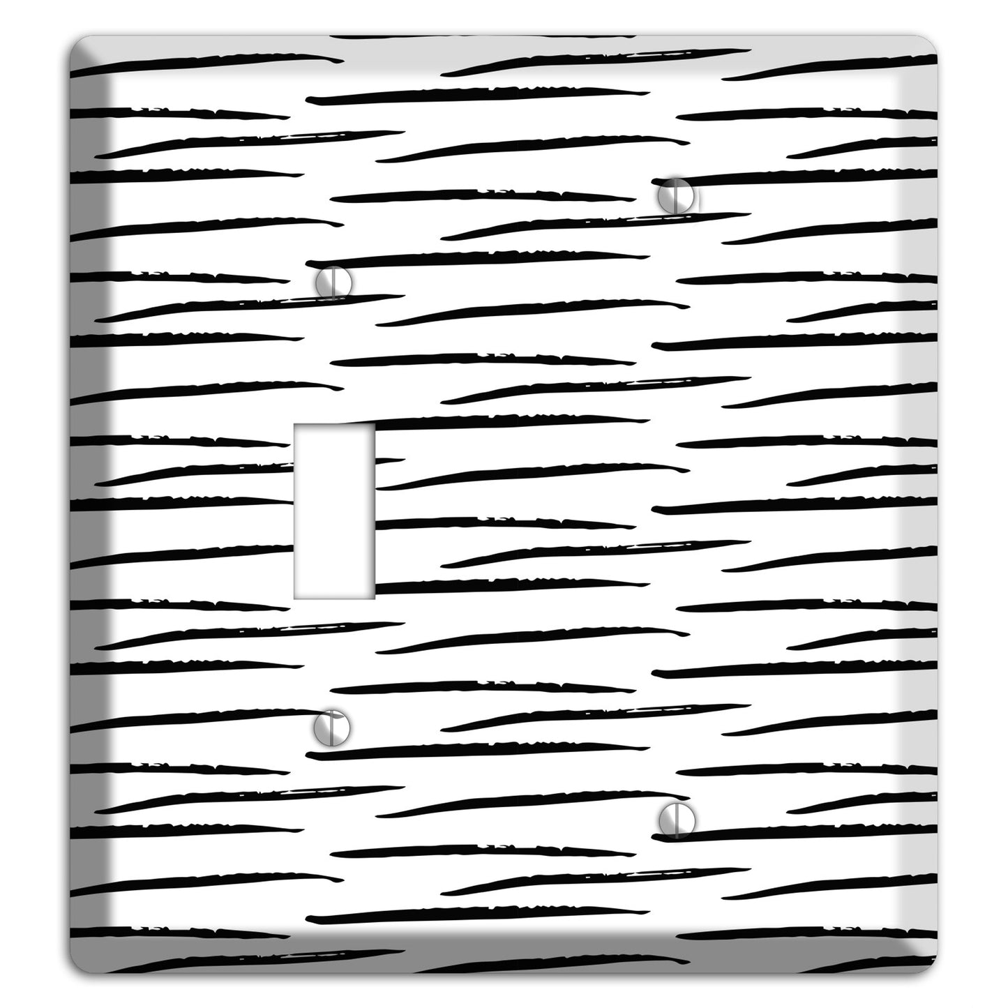 Ink Brushstrokes 9 Toggle / Blank Wallplate