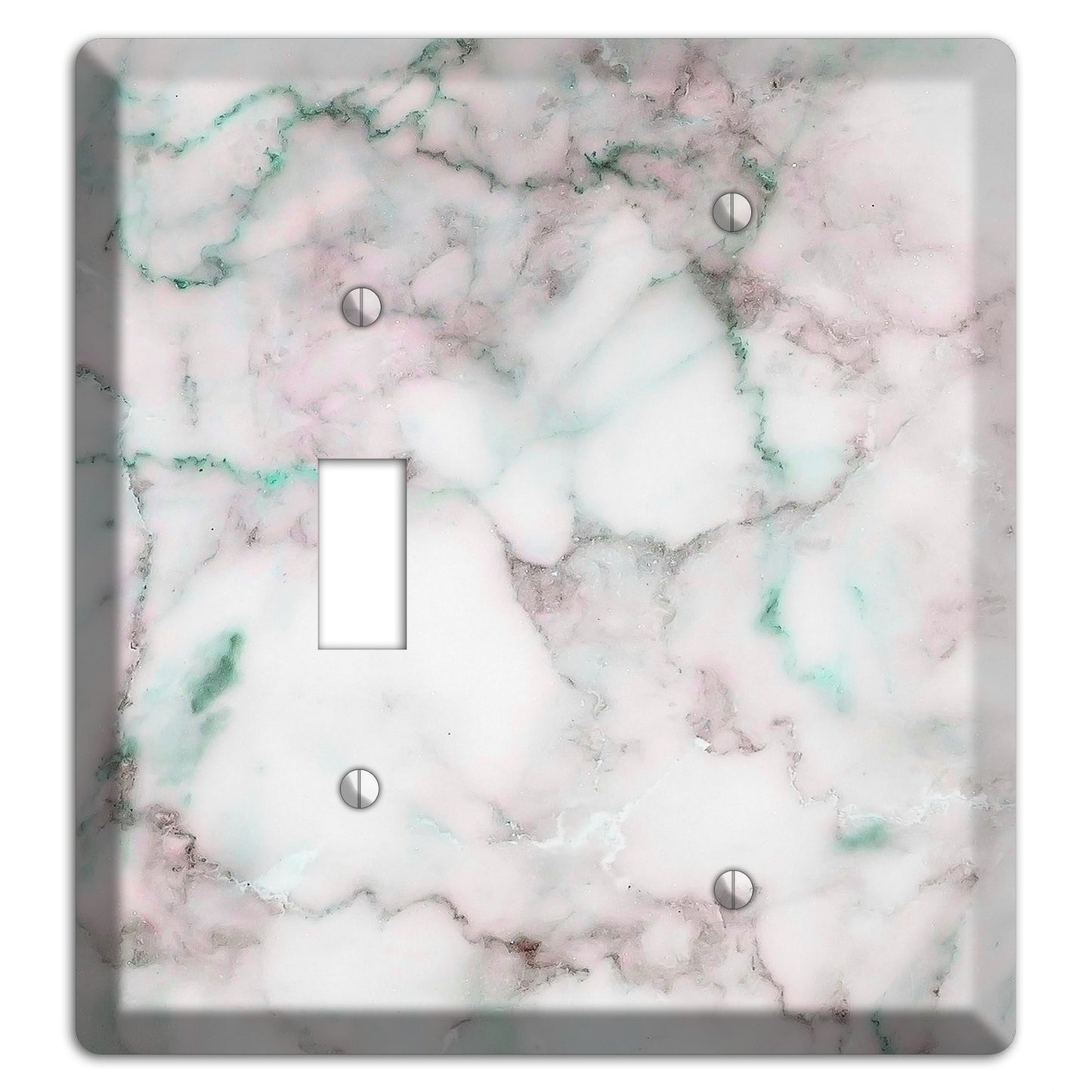 Nebula Marble Toggle / Blank Wallplate