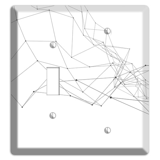 Linear F Toggle / Blank Wallplate