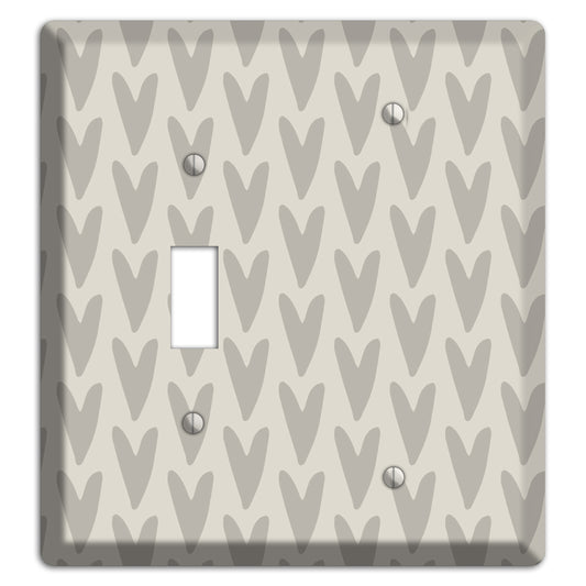 Simple Scandanavian Style I Toggle / Blank Wallplate