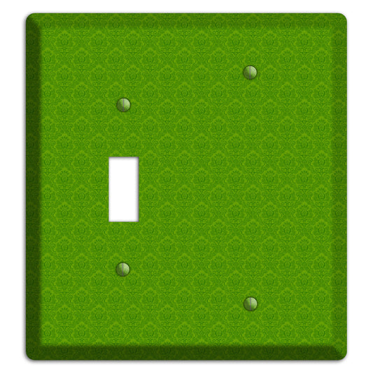 Green Cartouche Toggle / Blank Wallplate