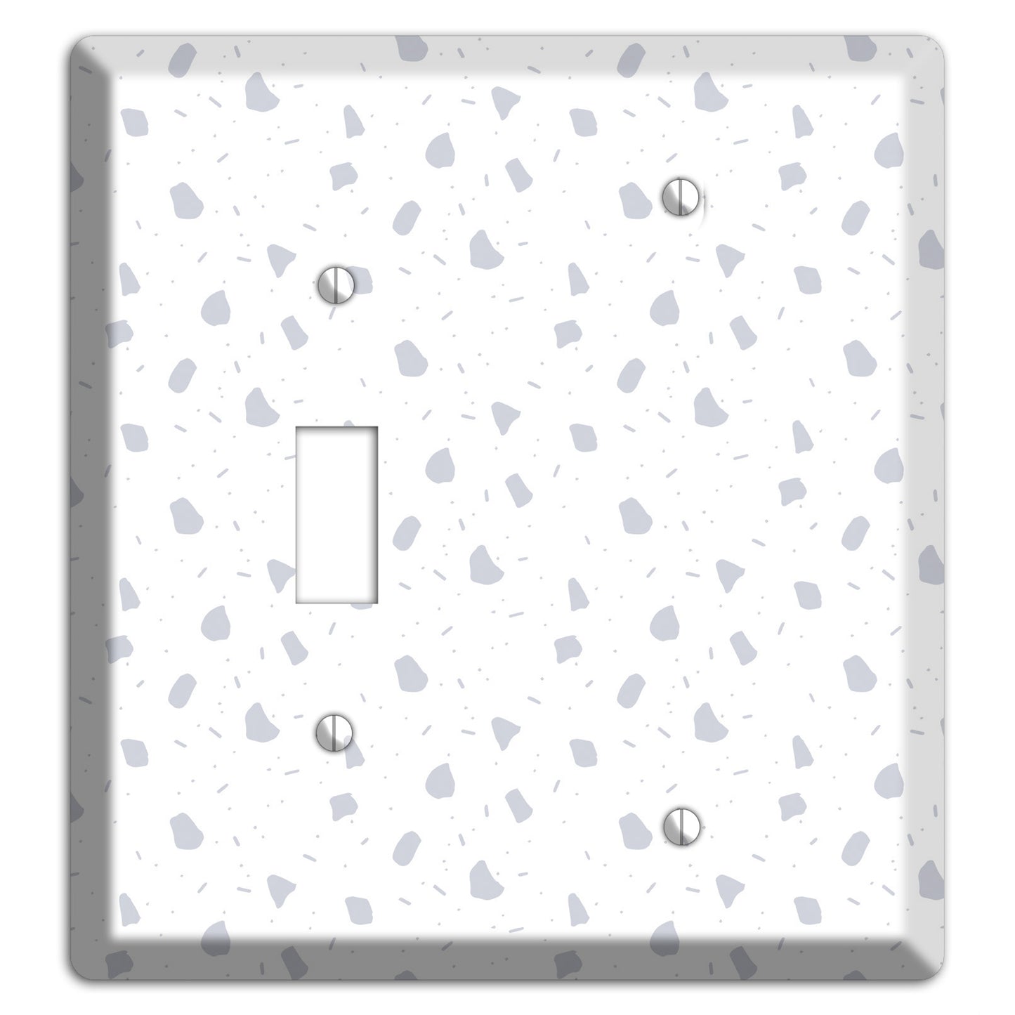 Abstract 9 Toggle / Blank Wallplate