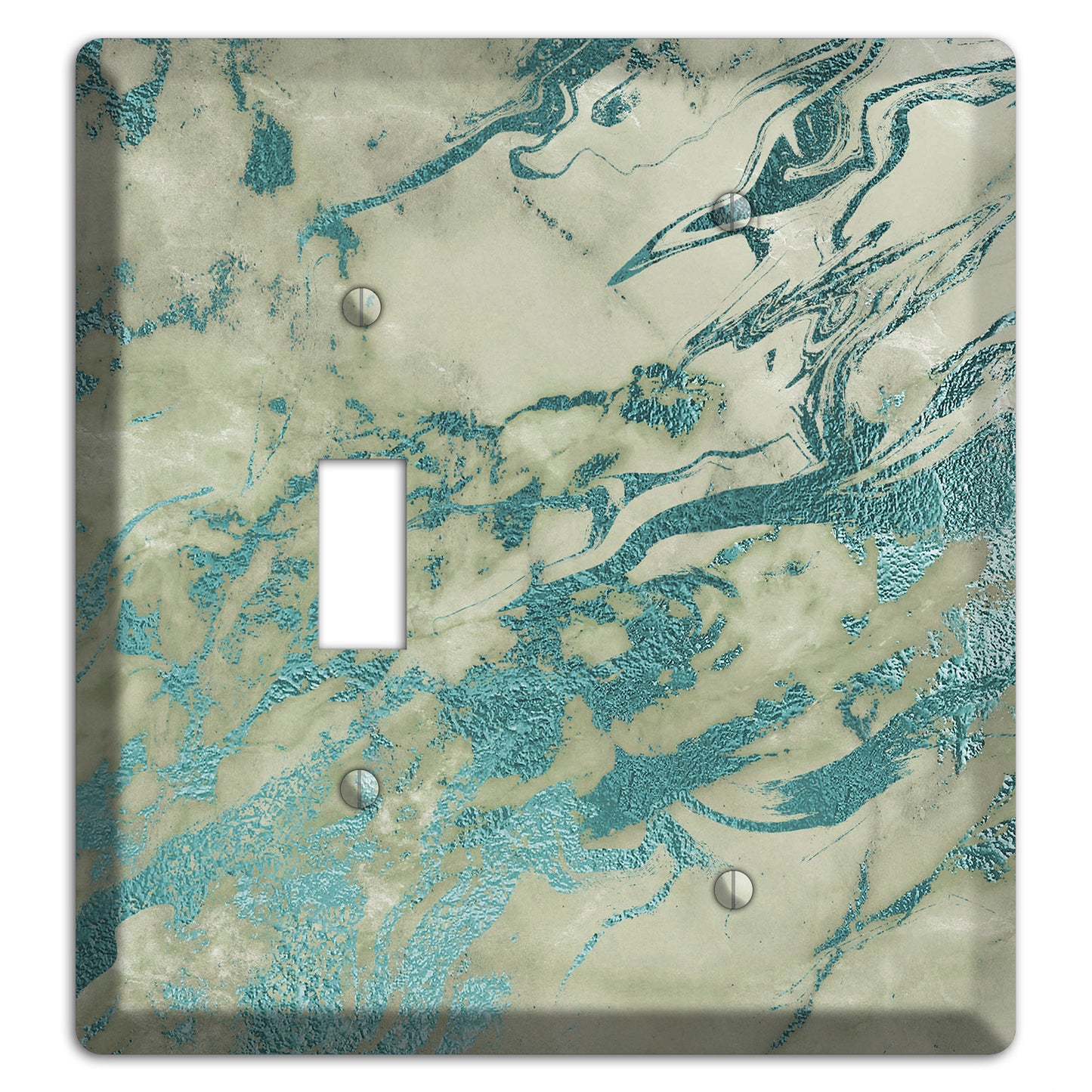 Locust Marble Toggle / Blank Wallplate