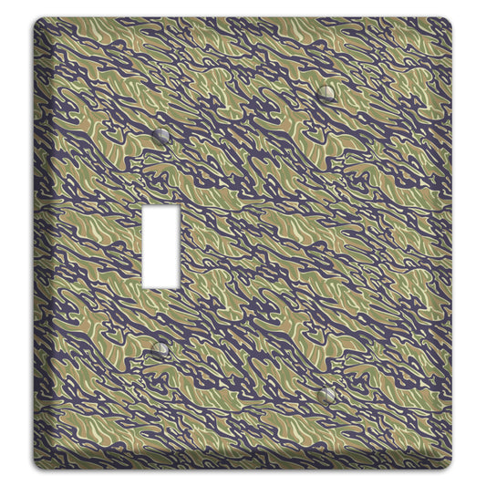 Vietnam Tiger 2 Camo Toggle / Blank Wallplate