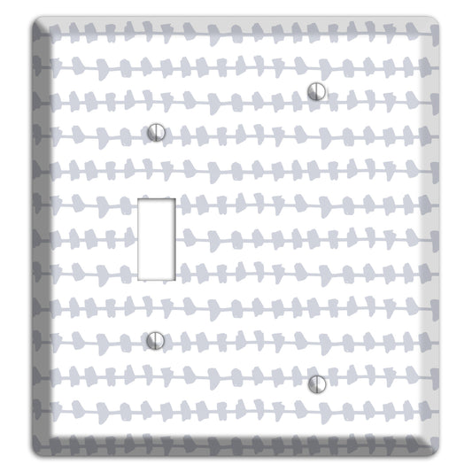 Abstract 17 Toggle / Blank Wallplate