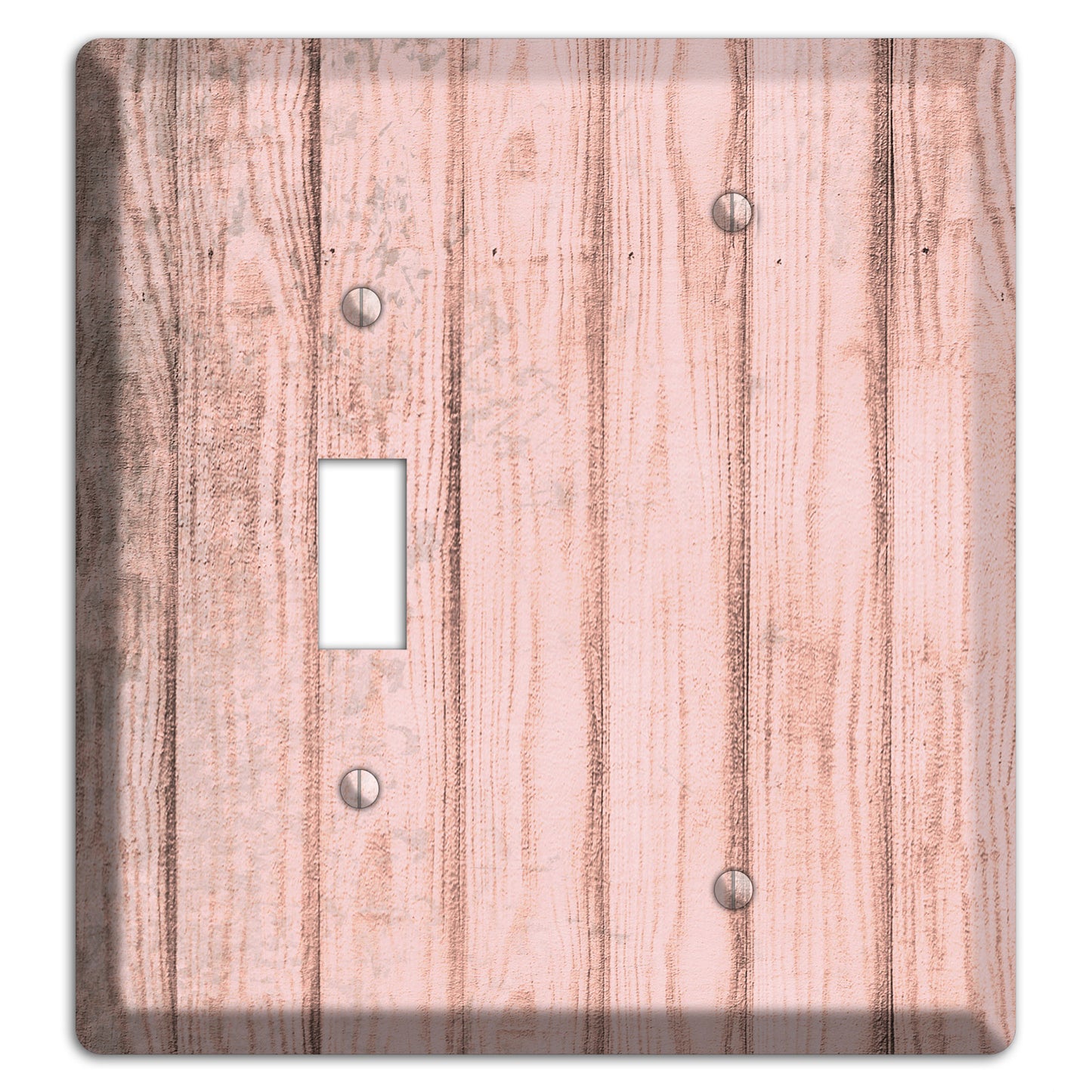 Beauty Bush Weathered Wood Toggle / Blank Wallplate