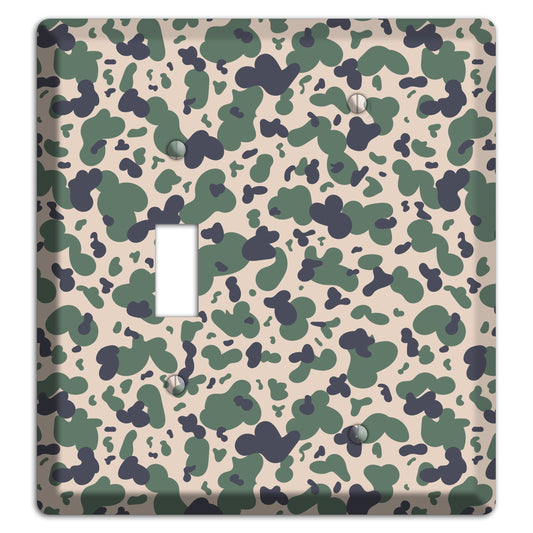 Afghanistan Blotch 2 Camo Toggle / Blank Wallplate