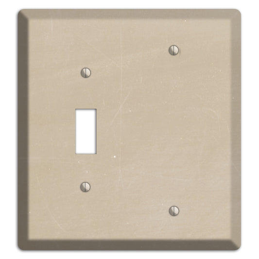 Chalk Tan Toggle / Blank Wallplate