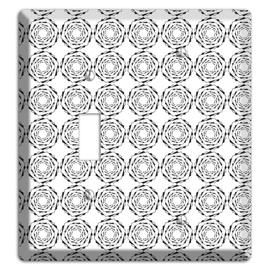 Hexagon Rotation Repeat Toggle / Blank Wallplate