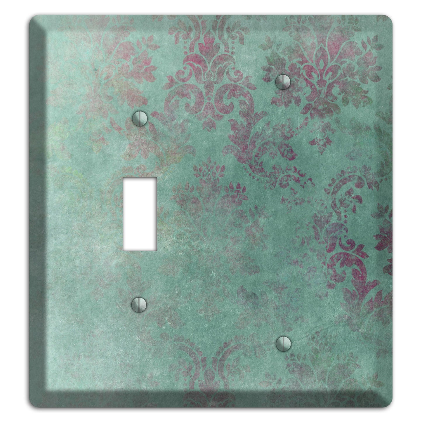 Corduroy Whimsical Damask Toggle / Blank Wallplate