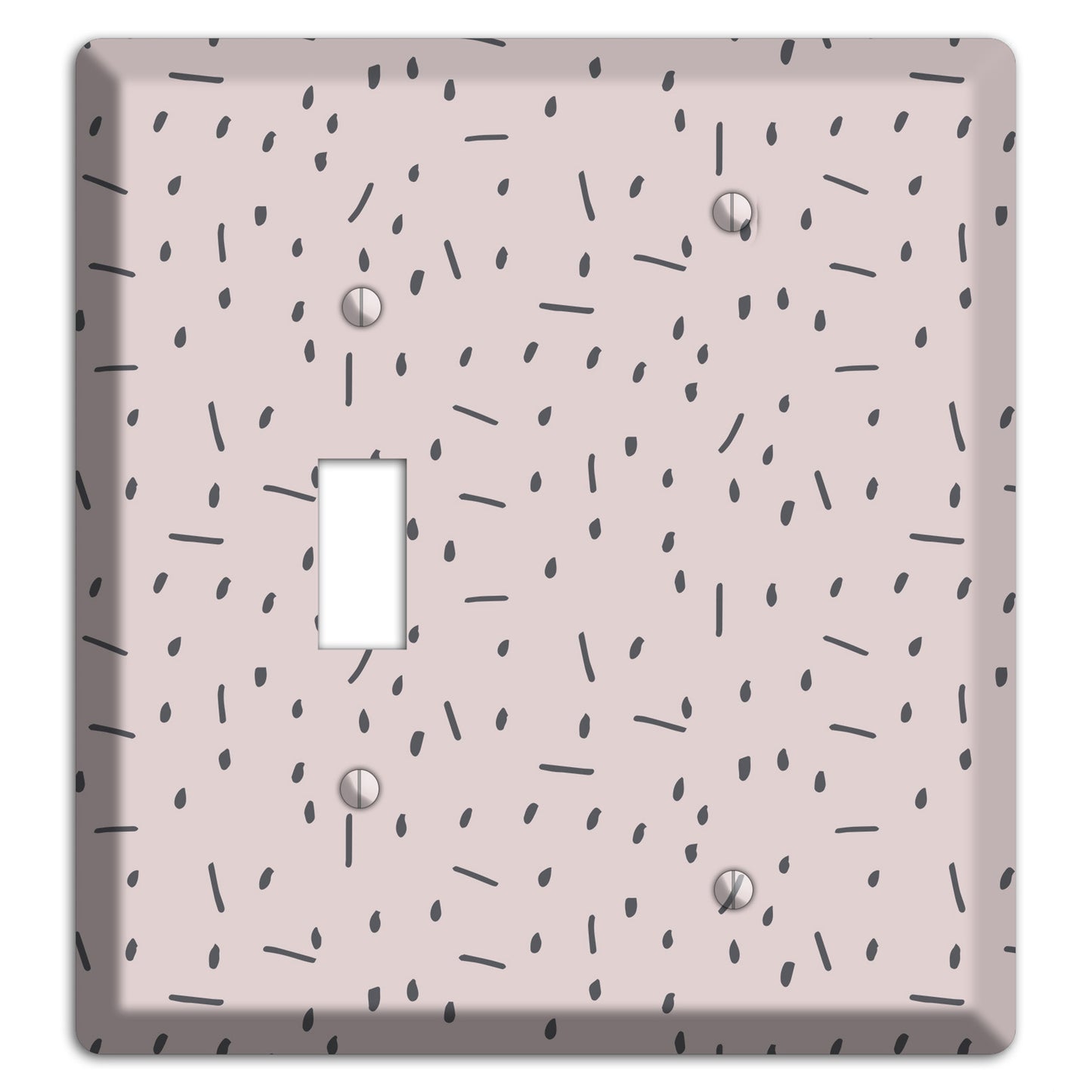 Abstract 18 Toggle / Blank Wallplate