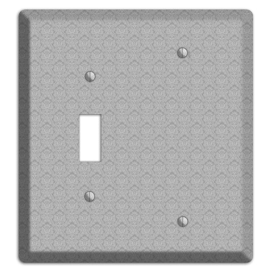 Light Grey Cartouche Toggle / Blank Wallplate