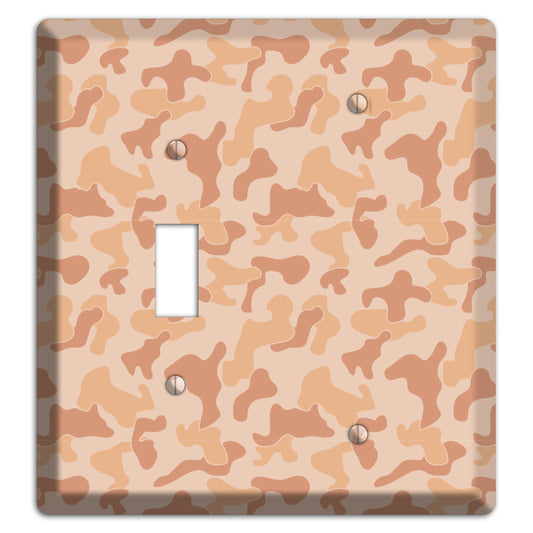 Beach Camo Toggle / Blank Wallplate