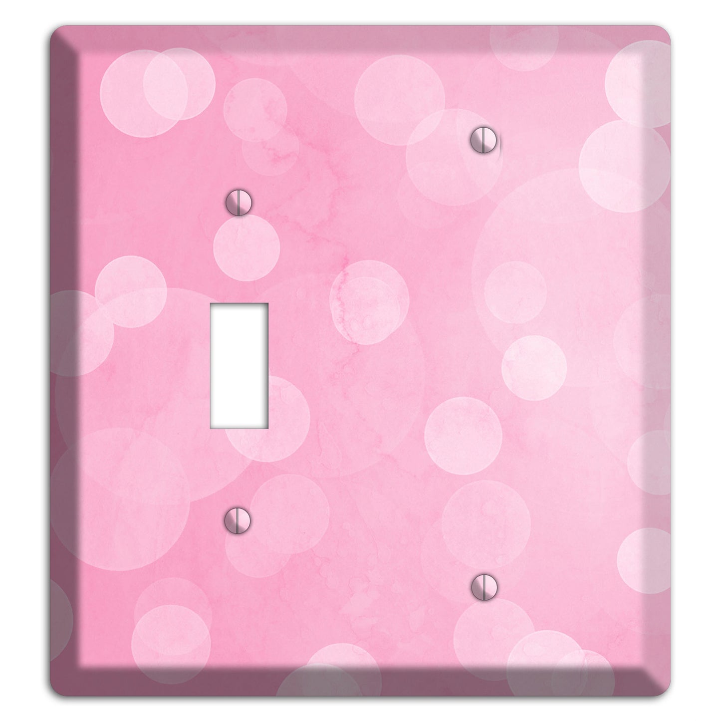 purple Pizzaz Pink Texture Toggle / Blank Wallplate