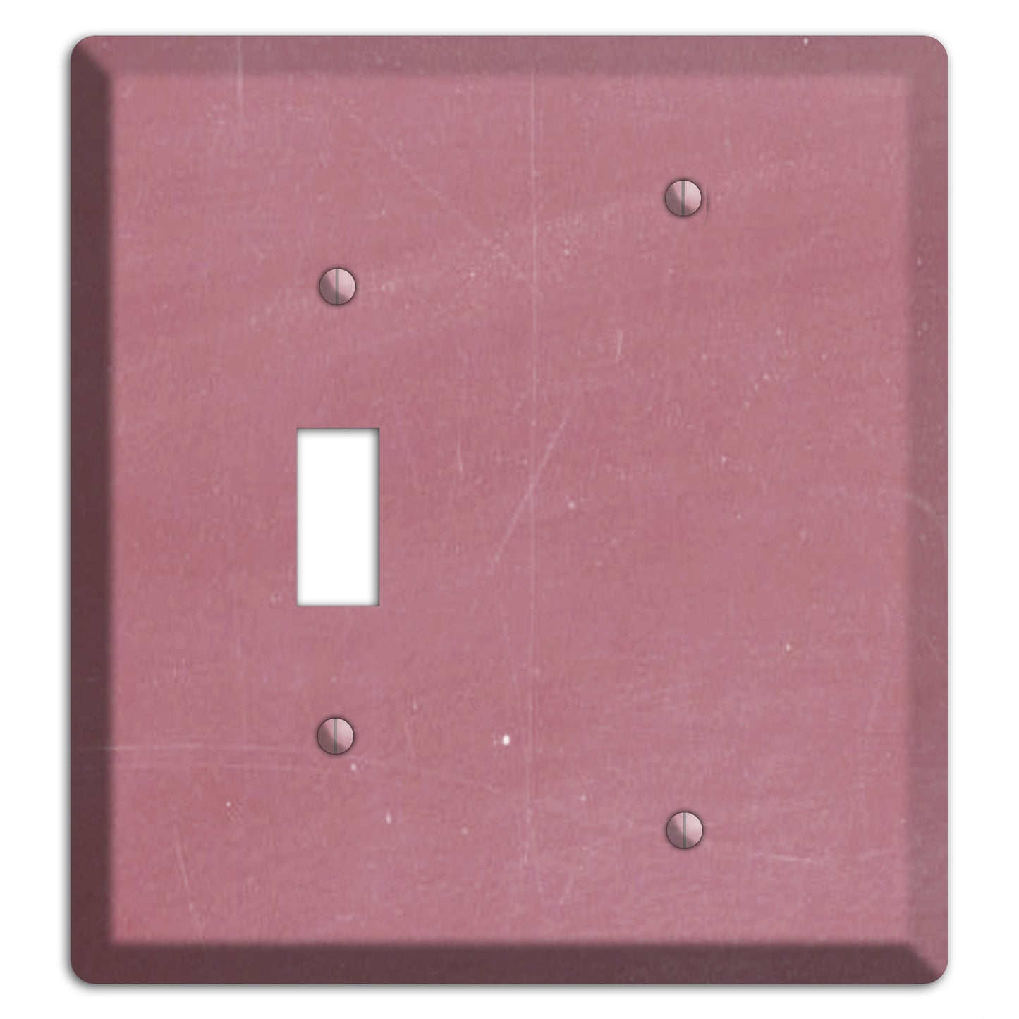 Chalk Pink Toggle / Blank Wallplate