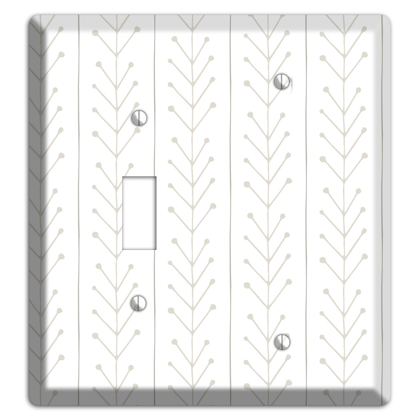 Simple Scandanavian Style F Toggle / Blank Wallplate