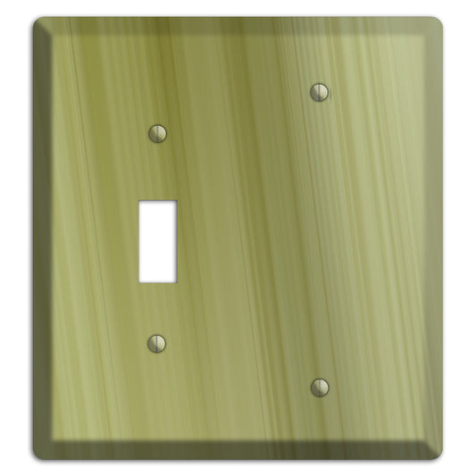 Olive Ray of Light Toggle / Blank Wallplate