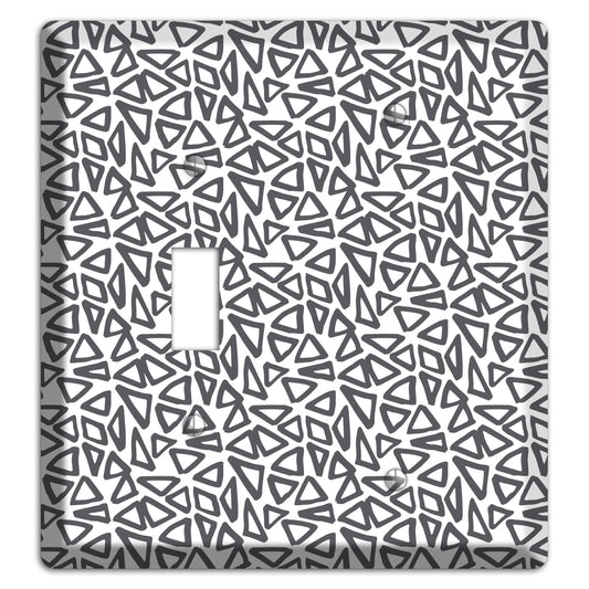 Abstract 3 Toggle / Blank Wallplate