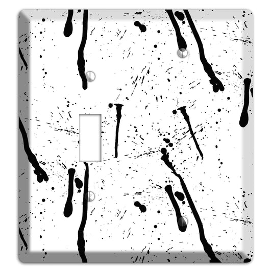 Ink Drips 4 Toggle / Blank Wallplate